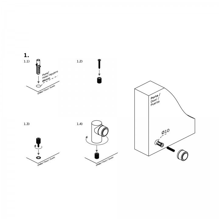 Magnetic door stopper / retainer