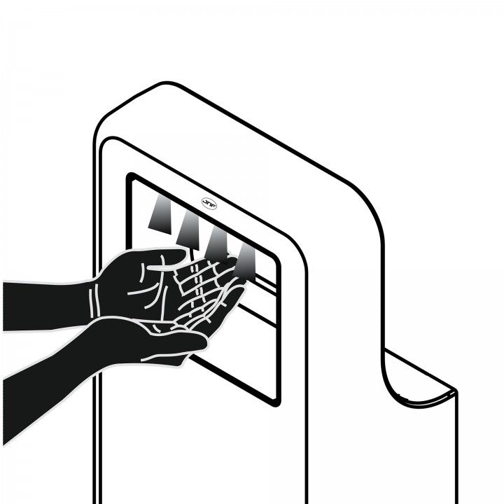 TYPHOON | Secador de manos automtico
