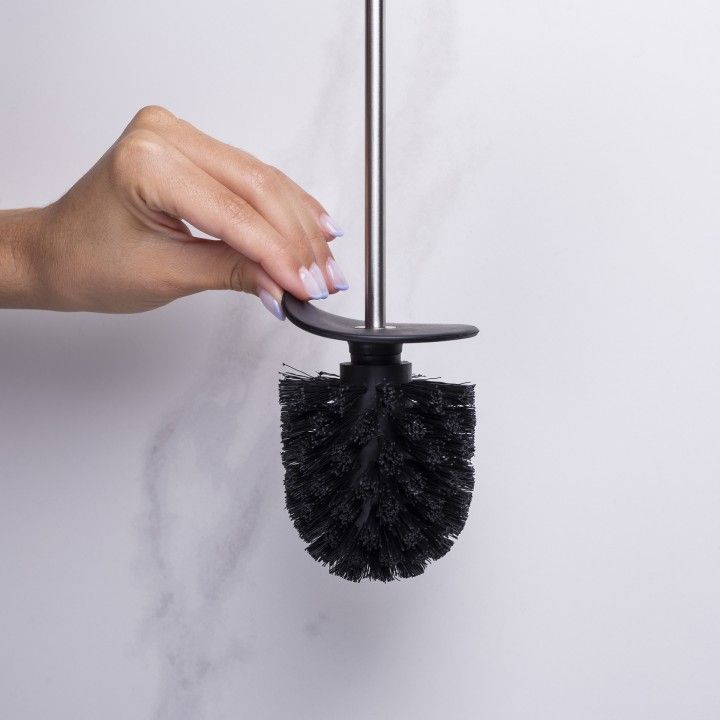 Wall toillet brush