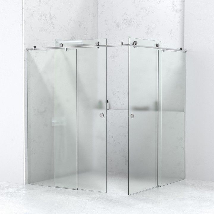 90 Shower System - Max1000mm (glass and flush handle not included) - 25mm