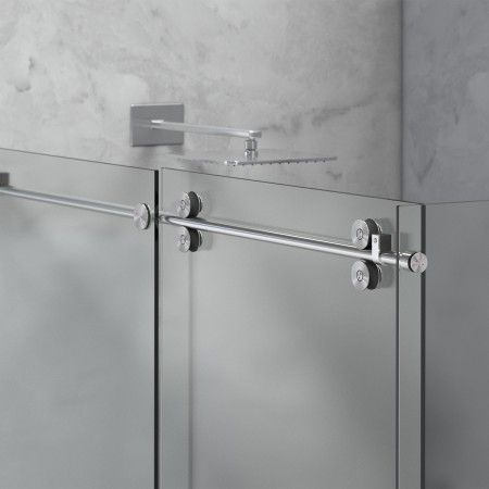 90 Shower System - Max 1000mm (glass and flush handle not included) - 25mm